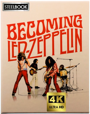Becoming Led Zeppelin (steelbook) [Blu-Ray 4K]+[Blu-Ray]