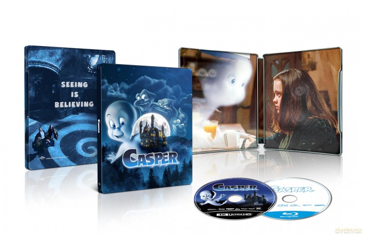 Casper (Kacper) (30th Anniversary Collector's Edition) (steelbook) [Blu-Ray 4K]+[Blu-Ray]