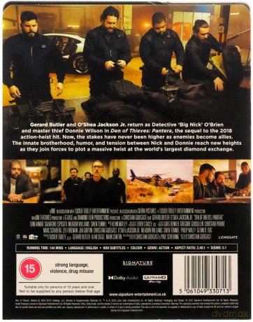 Den Of Thieves: Pantera (Skok stulecia 2) (steelbook) [Blu-Ray 4K]
