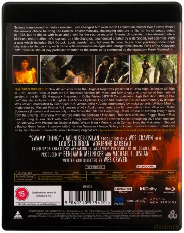 Swamp Thing (Potwór z bagien) (Deluxe Limited) [Blu-Ray 4K]+[Blu-Ray]