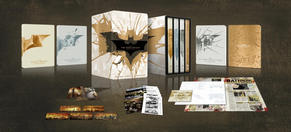 The Dark Knight Trilogy (20th Anniversary Collection) (steelbook) [3xBlu-Ray 4K]+[6xBlu-Ray]
