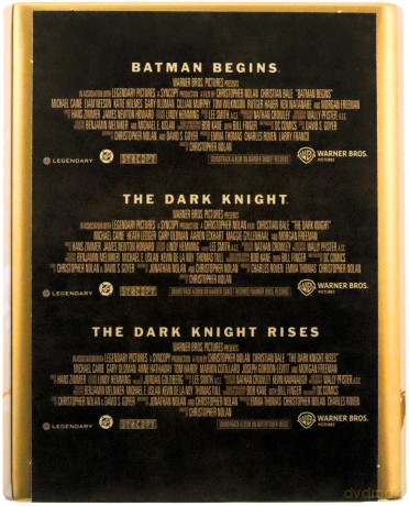 The Dark Knight Trilogy (20th Anniversary Collection) (steelbook) [3xBlu-Ray 4K]+[6xBlu-Ray]