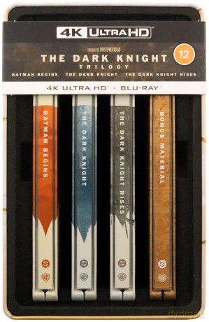 The Dark Knight Trilogy (20th Anniversary Collection) (steelbook) [3xBlu-Ray 4K]+[6xBlu-Ray]