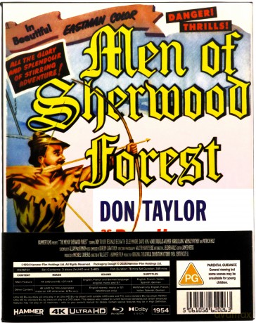 The Men Of Sherwood Forest (Limited Collectors) [Blu-Ray 4K]+[2xBlu-Ray]