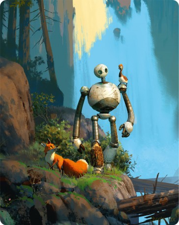 Wild Robot (Dziki robot) (Ultimate Collector's Edition) (steelbook) [Blu-Ray 4K]+[Blu-Ray]