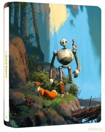 Wild Robot (Dziki robot) (Ultimate Collector's Edition) (steelbook) [Blu-Ray 4K]+[Blu-Ray]