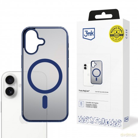 Apple iPhone 17 - 3mk Frosty MagCase Blue