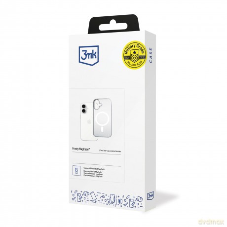 Apple iPhone 17 - 3mk Frosty MagCase White