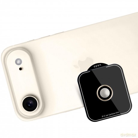 Apple iPhone 17 Air - 3mk Lens Protection Pro Titanium Gold