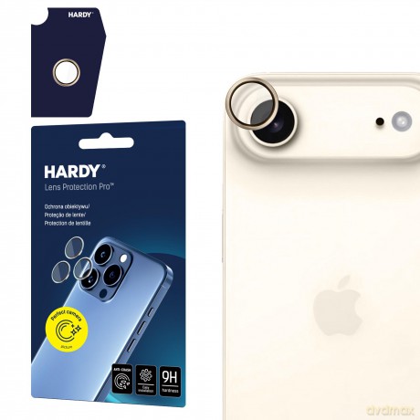 Apple iPhone 17 Air - HARDY Lens Protection Pro Titanium Gold