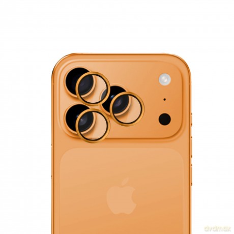 Apple iPhone 17 Pro /17 Pro Max- HARDY Lens Protection Pro Orange