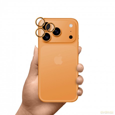 Apple iPhone 17 Pro /17 Pro Max- HARDY Lens Protection Pro Orange