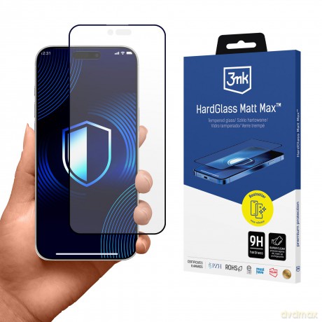 Apple iPhone Air - 3mk HardGlass Matt Max