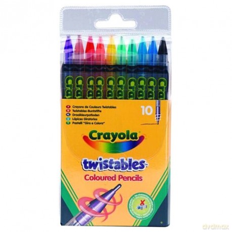 Crayola Kredki Ołówkowe Wykręcane [KSIĄŻKA]
