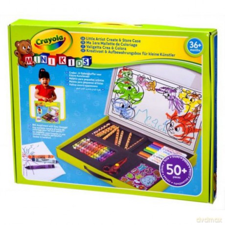 Crayola Walizka Z Przyborami Mini Kids [GADŻET]