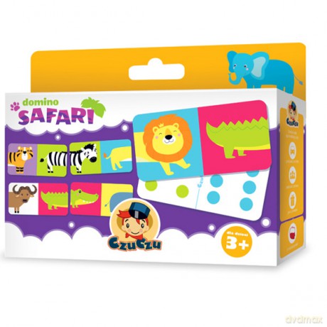 Czuczu Domino Safari [KSIĄŻKA]