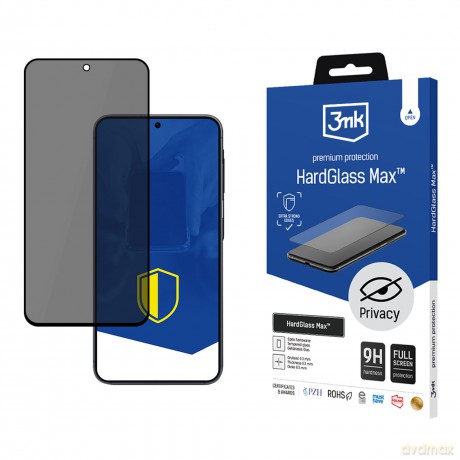 Samsung Galaxy S25 FE - 3mk Hardglass Max Privacy