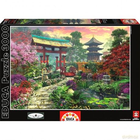 Educa 3000 El. Jardin Japones [PUZZLE]