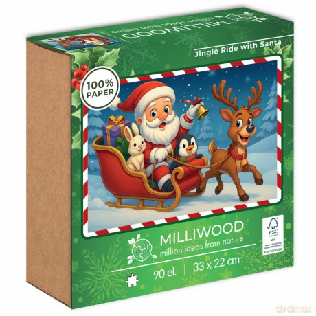 ALEXANDER 90 el. Milliwood Podróż z Mikołajem [PUZZLE]