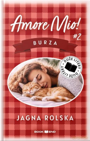 Amore mio! Burza. Duże Litery - Jagna Rolska [KSIĄŻKA]