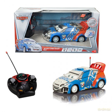 Dickie Cars 2 (Auta 2) RC Silver Turboracer Raoul [ZABAWKA]