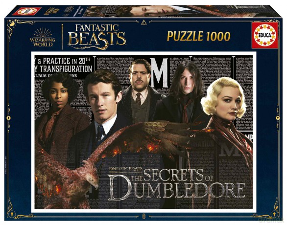 EDUCA 1000 el. Fantastyczne Zwierzęta 111554 [PUZZLE]
