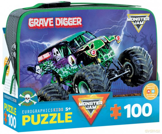 EUROGRAPHICS 100 el. z Lunch Box MJ Grave Digger 9100-5938 [PUZZLE]