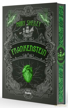 Frankenstein. (ilustrowane brzegi) - Mary Wollstonecraft-Shelley [KSIĄŻKA]