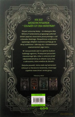 Frankenstein. (ilustrowane brzegi) - Mary Wollstonecraft-Shelley [KSIĄŻKA]