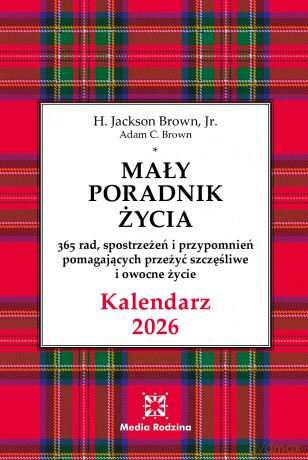 Kalendarz 2026 Mały Poradnik Życia - H. Jackson Brown,Adam C. Brown [KALENDARZ]