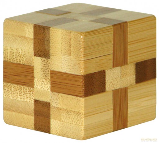 Łamigłówka 3D Bamboo Cube poziom 3/4 [GRA]