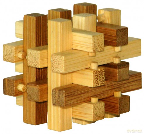 Łamigłówka 3D Bamboo Slide poziom 4/4 [GRA]
