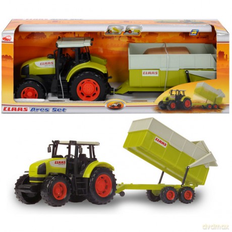 Dickie Traktor Z Przyczepą [ZABAWKA]