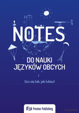 Notes do nauki języków obcych (granatowy) [KSIĄŻKA]