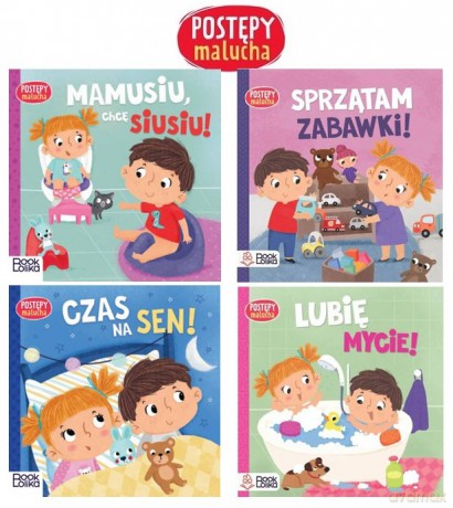 Pakiet Postępy malucha - Paulina Chmurska [KSIĄŻKA]