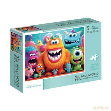 Puzzle 50 el. Milliwood Shaggy Monsters