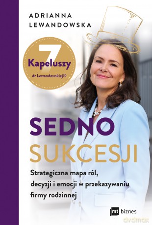 Sedno sukcesji. Strategiczna mapa ról, decyzji i emocji w przekazywaniu firmy rodzinnej - Adrianna Lewandowska [KSIĄŻKA]