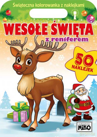Wesołe święta z reniferem - Artur Rajch [KSIĄŻKA]