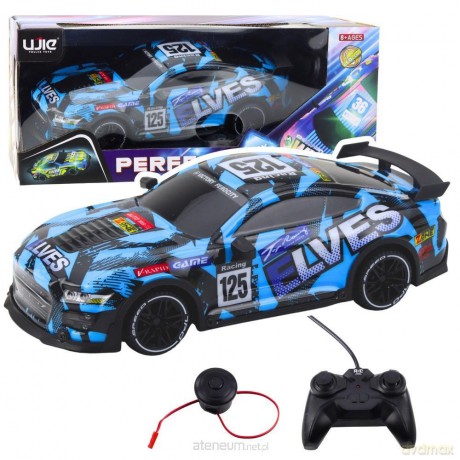 Autko Sportowe R/C niebieskie