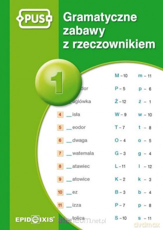 Gramatyczne zabawy z rzeczownikiem 1 - Dorota Marcinkowska [KSIĄŻKA]