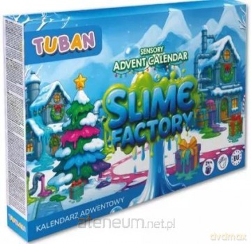 Tuban Sensoryczny kalendarz adwentowy fabryka slime (6+)