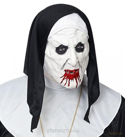 Maska na Halloween Zakonnica