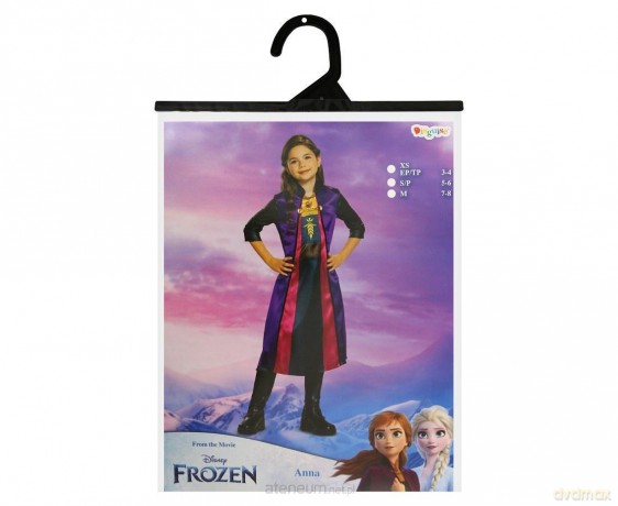 Strój Anna Basic - Frozen 2 (licencja), rozmiar S