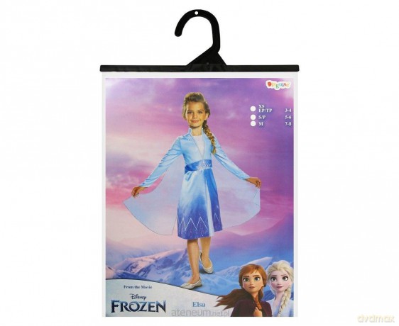 Strój Elsa Classic - Frozen 2 (licencja), rozmiar XXS