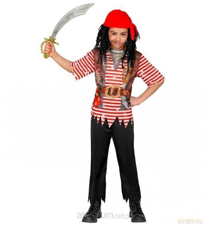 Strój pirata rozmiar 128