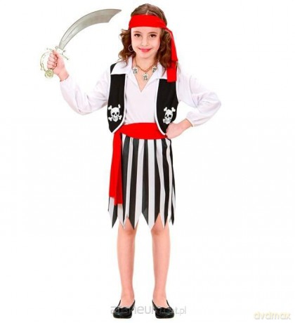 Strój Piratki rozmiar 158
