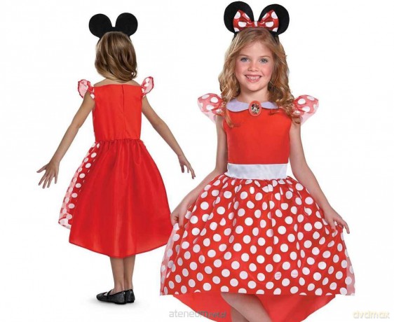 Strój Red Minnie Classic - Minnie Mouse rozmiar XS
