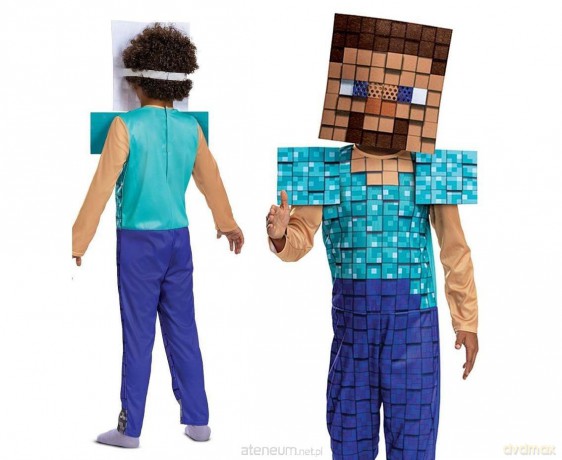 Strój Steve Plus- Minecraft (licencja), rozmiar M