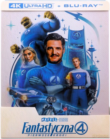 Fantastyczna 4: Pierwsze kroki (steelbook) [Blu-Ray 4K]+[Blu-Ray]