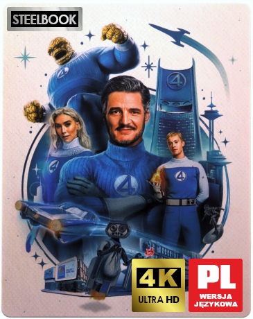 Fantastyczna 4: Pierwsze kroki (steelbook) [Blu-Ray 4K]+[Blu-Ray]